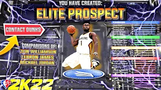 *CATFISH* 'PROSPECT' BUILD W CONTACT DUNKS ON NBA 2K22 CURRENT GEN! (MOST RARE BUILD FOR SEASON 7!)