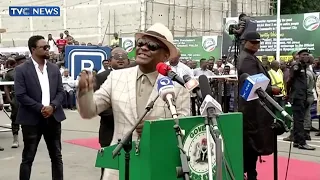 (TRENDING VIDEO) Watch Governor Wike's Dance Steps As He Mocks PDP