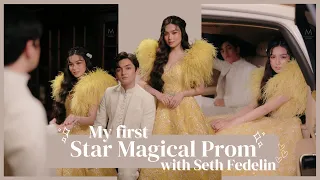 MY FIRST STAR MAGICAL PROM with Seth Fedelin | Francine Diaz