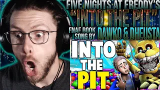 Vapor Reacts #1126 | [SFM] FNAF BOOK SONG LYRIC VIDEO "Into the Pit" by Dawko & DHeusta REACTION!!