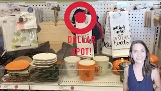 Shop With Me! New Fall / Halloween Decor at Target Dollar Spot! / Bullseye Playground!