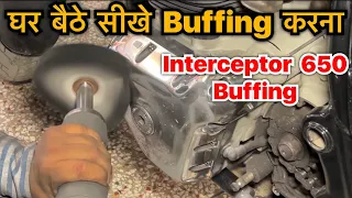 Royal Enfield Interceptor 650 | Buffing Machine | mirror Polishing your motorcycle engine casings
