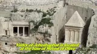 Absalom and Zechariah's Tombs in the Valley of Jehoshaphat, Kidron, Jerusalam Israel