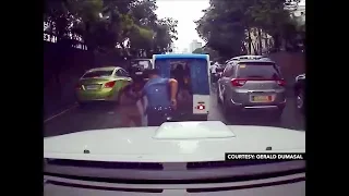 Katapangan ng isang pulis na humabol sa snatcher, kinilala