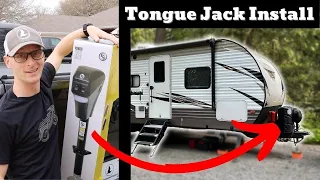 How To Install A Power Tongue Jack On Your RV!