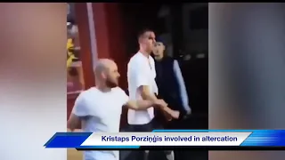 Kristaps Porzingis left bleeding from the face after altercation with Russian thugs in Latvia