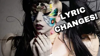 Lady Gaga - Lyric Changes (Demo vs Final)