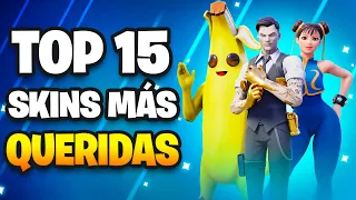 TOP 15 SKINS MÁS QUERIDAS DE FORTNITE