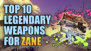 Borderlands 3 | Top 10 Legendary Weapons for Zane (Updated) - Best Guns for Zane the Operative