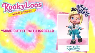 👗 KOOKYLOOS Stop Motion 👗 SAME OUTFIT with Isabella | Cartoons SERIES for Kids