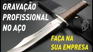 Gravação no AÇO - FAÇA EM CASA DE FORMA PROFISSIONAL. Sistema Eletroquímico.