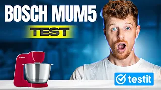 Bosch MUM5 Küchenmaschine Test 2024 - Plastikbude Deluxe, aber Testsieger! | TESTIT