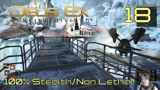 Deus Ex: Mankind Divided - 100% Stealth/Non Lethal Playthrough - Part 18 FEMA Camp (2/2)