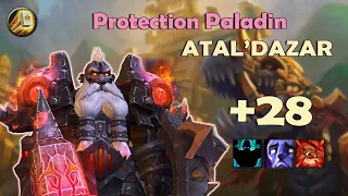 +28 Atal'Dazar | Protection Paladin | Dragonflight Season 3