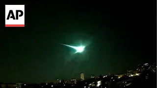 Meteor flies over Spain and Portugal