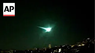 Meteorite flies over Spain and Portugal