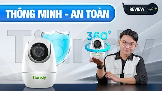 HDSD Camera 360 Tiandy TC-H332N, Camera Cơ Bản Nên Có Trong Mỗi Gia Đình | Thế Giới Phụ Kiện