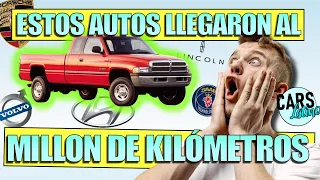 7 Autos que llegaron al MILLÓN de Kilómetros (Parte 1) *CarsLatino*