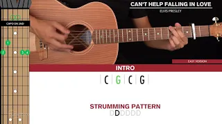 Can't Help Falling In Love Guitar Cover Elvis Presley 🎸|Tabs + Chords|