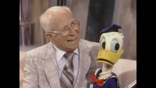 Merv talks to Clarence "Ducky" Nash, 1984