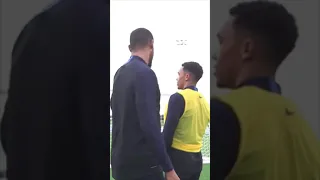 Alexander Arnold making a deal with Lingard - Crossbar challenge #Shorts