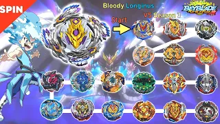 Bloody Longinus VS ALL Cho-Z marathon Beyblade Burst Cho-Z 베이블레이드 버스트 초제트 블러디 롱기누스 VS 올 초제트 마라톤 배틀