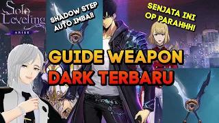 GUIDE DAN REVIEW WEAPON BARU YANG OP PARAH MOON SHADOW SOLO LEVELING ARISE