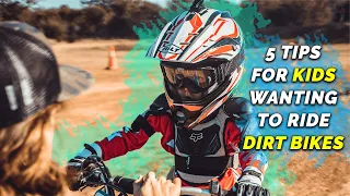 5 Tips For Your Getting Your Kid Into Riding Dirt Bikes