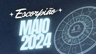 ESCORPIÃO ♏️MÊS DE MAIO de 2024!!♏️ ❤️️❤️️ Horóscopo
