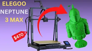 Only $470: A Large Format 3D Printer That Just Works - Elegoo Neptune 3 Max