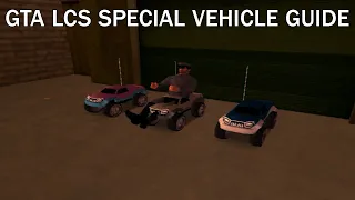 GTA LCS OM0 Special Vehicle Guide: Unique/EP/FP/TP/EC RC Bandit's