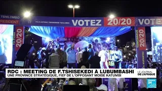 En RD Congo, Félix Tshisekedi était en meeting à Lumbumbashi fief de l'opposant Moïse Katumbi