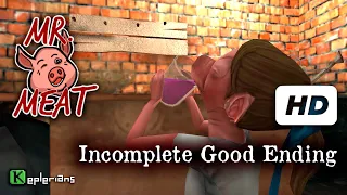 MR MEAT Full CUTSCENES | INCOMPLETE REBECCA ENDING | High Definition