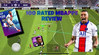 100 Rated featured card Kylian Mbappe  (Review)🔥🔥