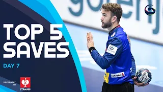 Top 5 Saves | Day 7 | Men's EHF EURO 2022