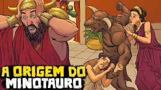 A Origem do Terrível Minotauro - Mitologia Grega em Quadrinhos - Foca na História