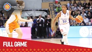 France v Netherlands - Full Game - Qualifier - EuroBasket Women 2017