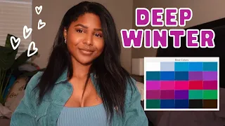 How to Wear a Deep Winter Color Palette 💜