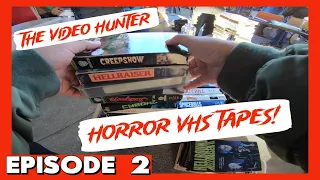 ADDED SOME HORROR TAPES TO MY VHS COLLECTION! | The Video Hunter (Episode 2)