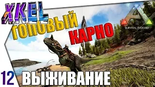 Топовый КАРНО и Альфа Карно! #12 - #ArkВЫЖИВАНИЕ В одиночку! Ark: Survival Evolved Прохождение