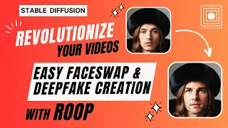 Revolutionize Your Videos: Easy FaceSwap and Deepfake with Roop Stable Diffusion #DiffusionHub