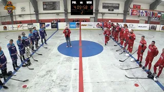 POLAND VS WEST SLOVAKIA - WORLD CUP 3vs3 MEN'S, 2019 Ball Hockey Bratislava