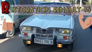 result of the restoration of the Renault 16 | النتيجة النهائية لتجديد سيارة رونو 16