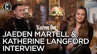 Knives Out: Katherine Langford and Jaeden Martell Interview