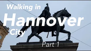 WALKING in HANNOVER CITY - Part 1 - [4K]*