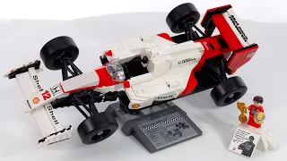 LEGO Icons Formula 1 McLaren MP4/4 Ayrton Senna 10330 review! A real emotional roller coaster