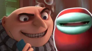 Gru Destroys AMOGUS Man