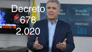 DECRETO 678 2020 / Amnistía - Impuestos Prediales y Vehiculares.