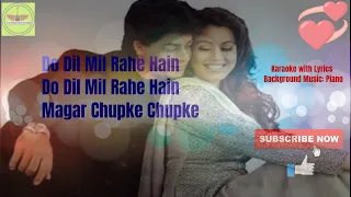 Do Dil Mil Rahe Hain || Karaoke with Lyrics || Pardes (1997) || Suvo Creator