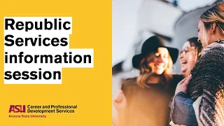 Republic Services Information Session